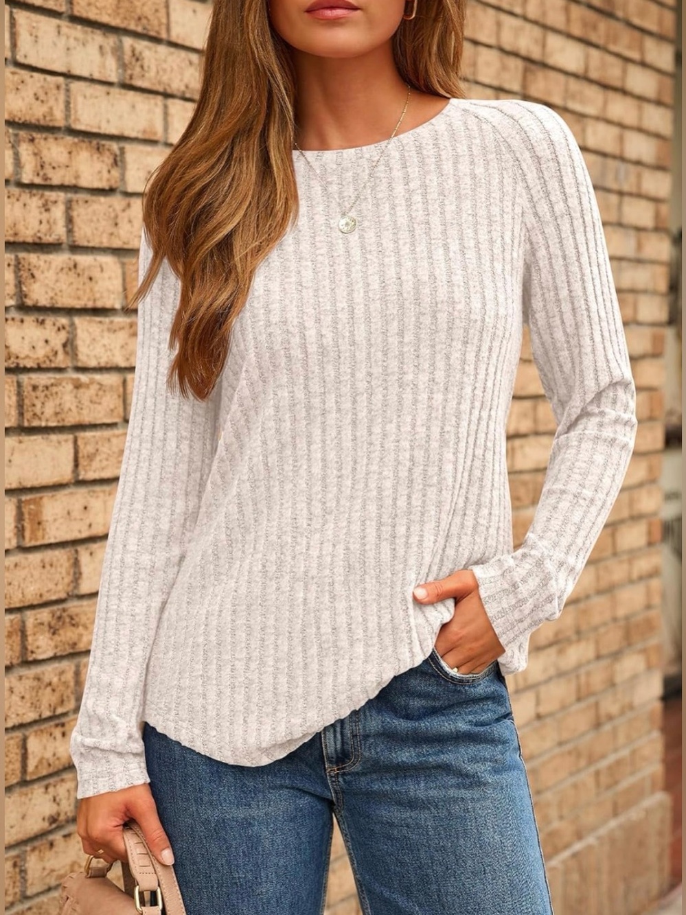 NWT Long Sleeve Tunic Cloud-Soft Texture, Seamless